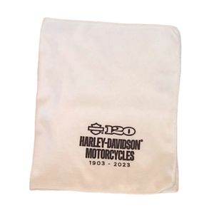 Harley-Davidson Hand Towel 120 Year Anniversary HD Logo Unisex Bike Towel NWOT